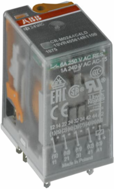 Pluggable Interface Relay 48V AC, 3 c/o, 250V/10A, IP40, 0.033 kg