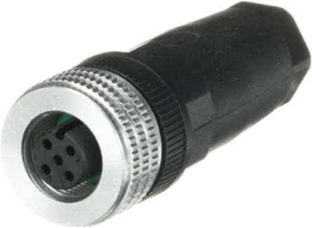 M12-C01 M12X5 FEMALE SCREW CON