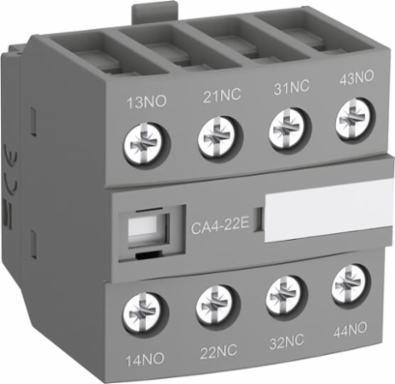 FRNT MNT AUX, 1NO/3NC, AF09-AF16