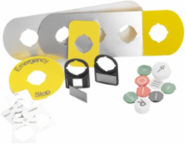 E-STOP NAMEPLATE,COMPACT ENCL