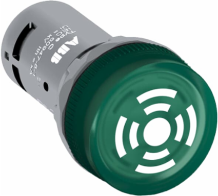 ILL.CONTIN. BUZZER GREEN 110-130VAC