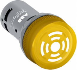 ILL.PULSAT. BUZZR YELLOW 110-130VAC