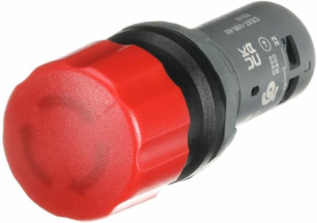 PUSHBUTTON, E-STOP, RED, 30MM TWIS
