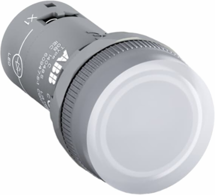30MM CPPL WHITE W/O BULB
