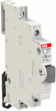 E217-16-01B220Luminous Pushbutton,16 A,acc. to EN 250 V AC,0NO,1NC,0CO, El. Color:Grey,1LED,White, MW:0.5
