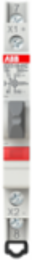 E217-16-01C220Luminous Pushbutton,16 A,acc. to EN 250 V AC,0NO,1NC,0CO, El. Color:Grey,1LED,Red, MW:0.5