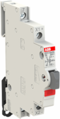 E217-16-01C48Luminous Pushbutton,16 A,acc. to EN 250 V AC,0NO,1NC,0CO, El. Color:Grey,1LED,Red, MW:0.5