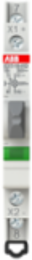 E217-16-01D220Luminous Pushbutton,16 A,acc. to EN 250 V AC,0NO,1NC,0CO, El. Color:Grey,1LED,Green, MW:0.5