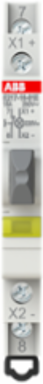 E217-16-01E220Luminous Pushbutton,16 A,acc. to EN 250 V AC,0NO,1NC,0CO, El. Color:Grey,1LED,Yellow, MW:0.5