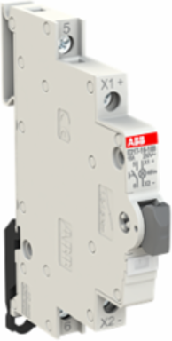 E217-16-10B48Luminous Pushbutton,16 A,acc. to EN 250 V AC,1NO,0NC,0CO, El. Color:Grey,1LED,White, MW:0.5