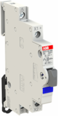 E217-16-10G48Luminous Pushbutton,16 A,acc. to EN 250 V AC,1NO,0NC,0CO, El. Color:Grey,1LED,Blue, MW:0.5