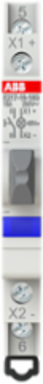 E217-16-10G48Luminous Pushbutton,16 A,acc. to EN 250 V AC,1NO,0NC,0CO, El. Color:Grey,1LED,Blue, MW:0.5