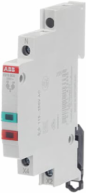 Multi Indicator Light, 16 A, 115-230 V AC, 2 LEDs, Red/Green, Width: 9 mm