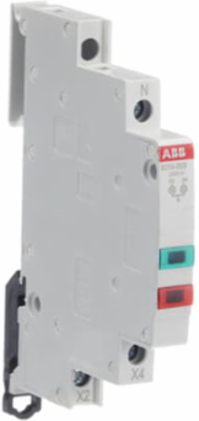 Multi Indicator Light, 16 A, 115-230 V AC, 2 LEDs, Red/Green, Width: 9 mm