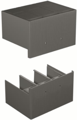 HIGH TERM COVER T7-X1 3P 2 PCS