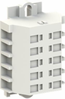 Terminal block din rails 5 pos