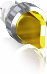 2 Position Knob Switch, Yellow Metal Illumination, BAA & ARRA Compliant
