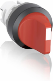 3 Position Knob - Red, Buy American Act Compliant