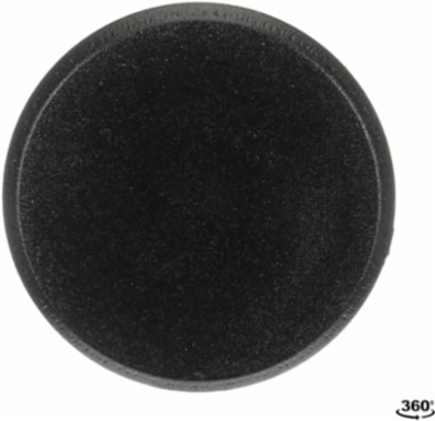 HOLE PLUG, BLACK
