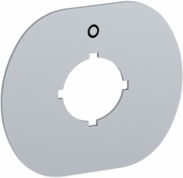 LEGEND PLATE FOR ENCLOSRE 1-SEAT, O