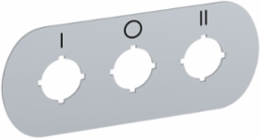LEGEND PLATE - ENCLSRE 3-SEAT O/I/I