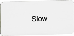 SPECIAL LEGEND PLATE SLOW