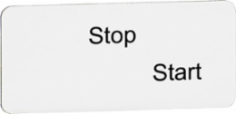 SPECIAL LEGEND PLATE STOP START