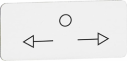 INSERT FOR 3 POS SEL, ARROW/O/ARROW