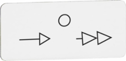 INSERT FOR 3 POS SEL, ARROW/O/ARROW