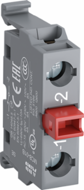 CONTACT BLOCK,1-NC BSMNT GOLD