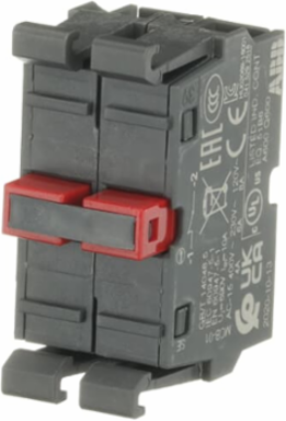 CONTACT BLOCK, 2 ACROSS, 2 N.C.