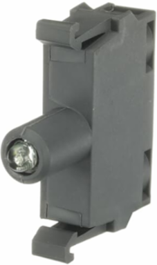LAMP BLOCK, GREEN, LED, 24V