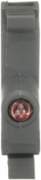 LED BLOCK, RED, 24 VDC, 2 POS