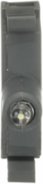 LED BLOCK, WHITE, 24 VDC, 2 POS