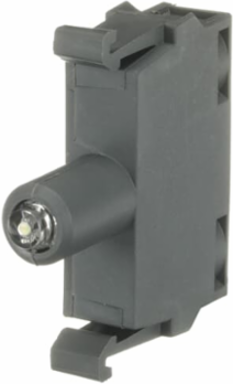LED BLOCK, WHITE, 120 VAC, 2 POS