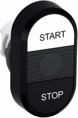 Push Button Switch, FL/FL, ST/ST, WHT/BLK, BKA - BAA/ARRA Compliant