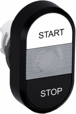 Momentary Double Pushbutton - Flush/Flush Actuator, IP66 Protection, Illuminated, 0.025 kg