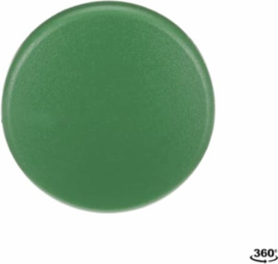 MUSHROOM PUSHBUTTON GREEN