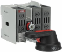 3 Pole 30 Amp Safety Switch Fuse with Handle Shift, ARRA & BAA Compliant
