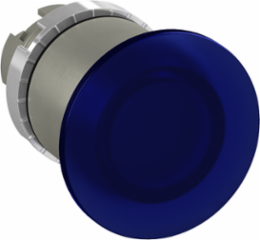 PUSH BUTTON MUSHROOM ILL 2 POS BLUE