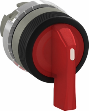 Illuminated Selector Switch Red Long Handle, ARRA & BAA Compliant