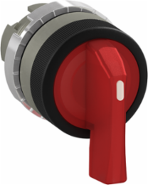 Illuminated Selector Switch Red Long Handle, ARRA & BAA Compliant