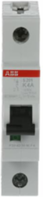 S201-K4 Miniature Circuit Breaker - 1P - K - 4 A