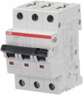 MCB ST200M 3P C 1A UL1077