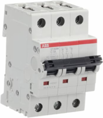 MCB ST200M 3P C 1A UL1077