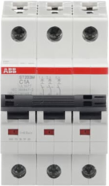 MCB ST200M 3P C 1A UL1077