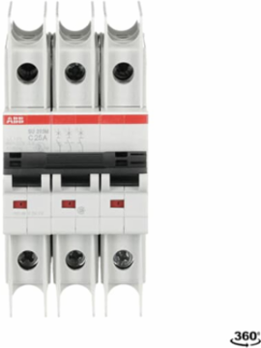 UL489 MCB 3P C 25A 480/277