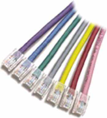 Category 5 UTP Patch Cable, Grey, RJ45M/RJ45M, 10 Inch Length, 0.99 lb Weight