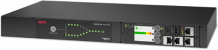 NetShelter Rack Automatic Transfer Switch 1U 16A 230V 2 C20 IN, 8 C13, 1 C19 OUT