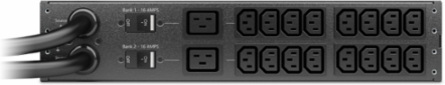 Netshelter Rack Automatic Transfer Switch, 2U, 32A, 230V, 2 IEC 309 IN, 16 C13 OUT